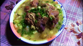 CALDO DE MOTE con cabeza de res [upl. by Jamaal910]