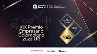 XIX Premio Empresario Colombiano del Año UR [upl. by Devitt302]