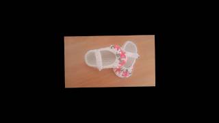 crochet baby booties easy [upl. by Hynes]