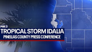 Pinellas County Tropical Storm Idalia Press Conference [upl. by Ardys]