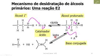 Alcenos e Alcinos  Parte 2  Desidratação de Álcoois Formação de Alcinos e Hidrogenação [upl. by Reagen351]