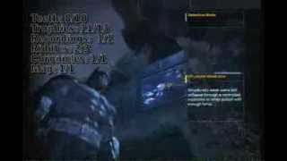 The MetaGame  Batman Arkham Asylum Riddler Challenge 100 Part 7 Arkham West [upl. by Dis]