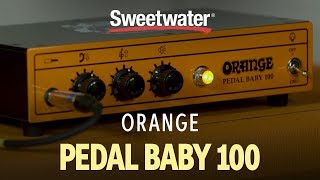 Orange Pedal Baby 100 Amplifier Demo [upl. by Neellek522]