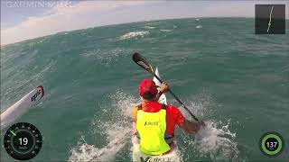 Incredible West OZ Downwind Surfski Paddle  02022019 [upl. by Rhtaeh]