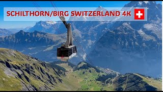 Schilthorn and Birg Switzerland 4K [upl. by Neetsirhc]