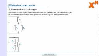 Elektrotechnik 23 Gemischte Schaltungen [upl. by Treblig]