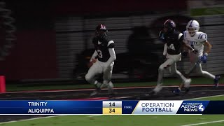 WPIAL playoffs Aliquippa defeats Trinity [upl. by Nilyac]