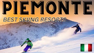 PIEDMONT BEST SKIING RESORTSA ski tour on the Italian Alps [upl. by Acireed]