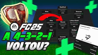 EA FC 25 A 4321🔥VOLTOU A MELHOR TÁTICA DO META  ULTIMATE TEAM [upl. by Alemaj]