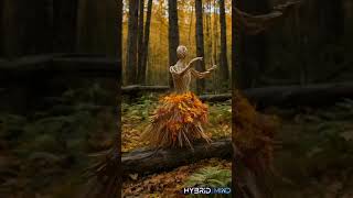 Enchanted Wooden Fairy Dancing in a Magical Forest  AI Animation dance cartoon ai art [upl. by Sabian]