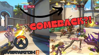 FIRST TIME PLAYING COMP  Overwatch 2 [upl. by Bradway986]