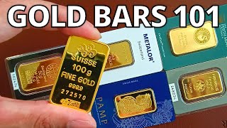 Buying Gold Bars  Everything You Must Know Beginners Guide [upl. by Yerfoeg]