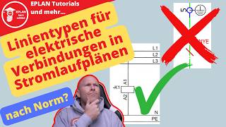 Darstellung von elektrischen Verbindungen in Schaltplänen So ist es richtig nach Norm [upl. by Emmalyn286]