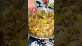 Homemade Yummy 😋 Sohbat Painda Pakistani dish Sohbat painda shorts viralshort [upl. by Iddo]