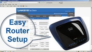 How to Install Your Linksys Wireless Router  How to setup a linksys wireless router [upl. by Yellac]