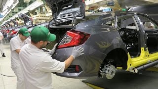 2017 Honda Civic Sedan  PRODUCTION [upl. by Hanas]