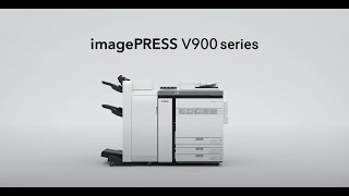 Canon imagePRESS V900 Series [upl. by Solhcin]