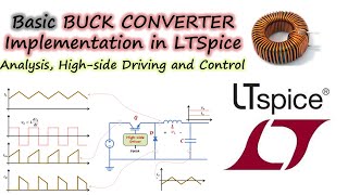 Lab 3 Buck Converter in LTSpice  Power Electronics [upl. by Elicul]