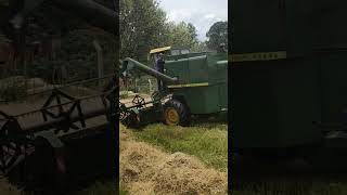 Combiner harvest wheat harvesting machineat Eldoret city [upl. by Berna]