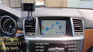 2013 Mercedes benz GL450 upgrade carplay [upl. by Drugge]