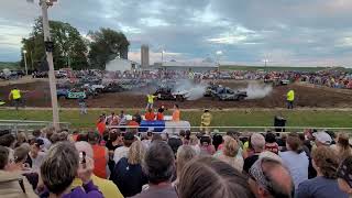 2024 Houston County Fair Demo Derby Full Size Cars 4K to WIN [upl. by Rosemonde]