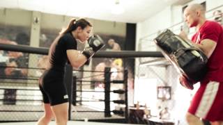 Juliana Velasquez  MMA Training [upl. by Teuton]