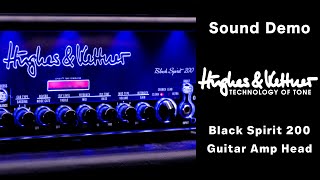 Hughes amp Kettner Black Spirit 200 Head Sound Demo No Talking [upl. by Reklaw]