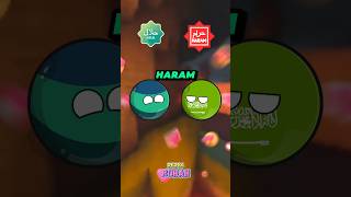 Pilih halal atau haram countryballs funny pilihyanghalal [upl. by Ydnyl]