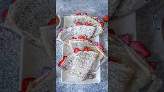 Crepas de nutella y fresas [upl. by Alikat]