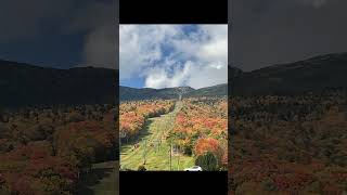 Stowe vermont fallfoliage longdrive nature canadamalayali travel canadianmalayali fallcolors [upl. by Sherj]