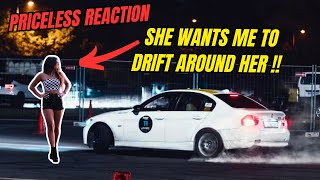 DRIFTING AROUND STRANGERS AT A DRIFT EVENT💯🔥😍 [upl. by Macegan683]