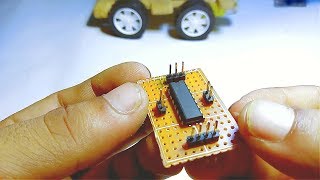 How to make motor driver module using L293D ic  Arduino project 2  part 2 [upl. by Darsey]