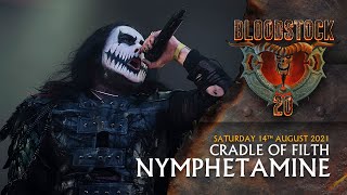 CRADLE OF FILTH  Nymphetamine  Bloodstock 2021 [upl. by August394]