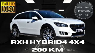 ✅️PREZENTACJA PEUGEOT 508 RXH HYBRID4 4X4✅️20 HDI 163  37 elektryk⚡️ 200 KM pewneafcars [upl. by Nolahp]