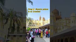 😱🤦Mysore palace on daysyoutubeyoutubeshortsshortsshortsfeedviralshortstrendingpalacepublic [upl. by Gabrielson]