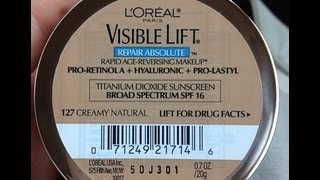 Loreal Visible Lift Repair Absolute Review amp Demo [upl. by Joshi336]