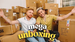 MAIOR UNBOXING PARA A CASA moving vlog 📦🔑 [upl. by Jessamine203]