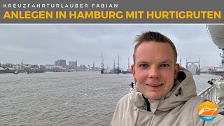 🔴 LIVE Verspätete Ankunft zurück in Hamburg mit Hurtigruten nach Sturm auf der Nordsee [upl. by Chicky]