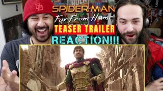 SPIDERMAN FAR FROM HOME  Official Trailer  Reaction [upl. by Nima]