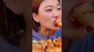 Daechang mukbang AmiAmiuo5do mukbang trending food shorts chickenrecipes viralvideo [upl. by Brigham]