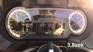 0100 kmh Acceleration Beschleunigung BMW R1200RT LC 2014 [upl. by Oker]