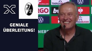 BILDSpruch sorgt für Lacher bei StreichPK 😂  SC Freiburg  DFBPokal [upl. by Leroy778]