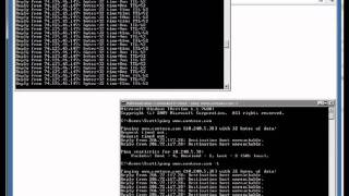 Ping and Tracert walkthroughsWeek1 [upl. by Arhas]