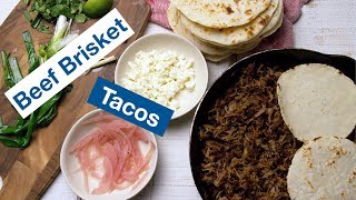 🔵 Succulent Beef Brisket Tacos Recipe [upl. by Nrehtac]