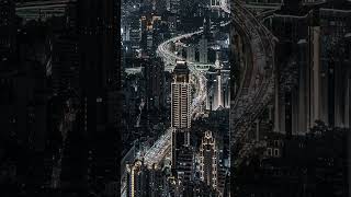 The Shanghai Downtown Drone Night View travel thebundshanghai bundshanghai shanghaibund travel [upl. by Glenden]