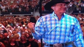 George Strait Final ShowArlingtonATampT Stadium [upl. by Nosaj]