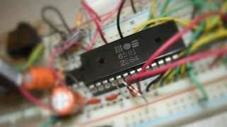 Playing SIDs on a breadboard with atmega328p and 6581 [upl. by Gerald]