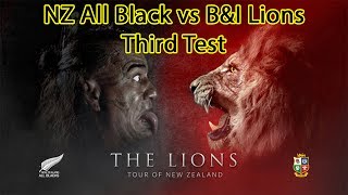 New Zealand All Blacks vs British amp Irish Lions  Test Three  Rugby Challenge 3 [upl. by Negrom490]