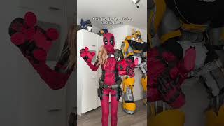 Dont tell dad about this cosplay deadpool ladydeadpool [upl. by Atsirak]