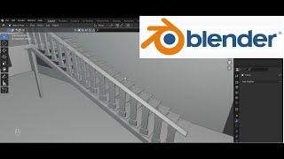 Tutorial de escaleras en blender [upl. by Naerol]